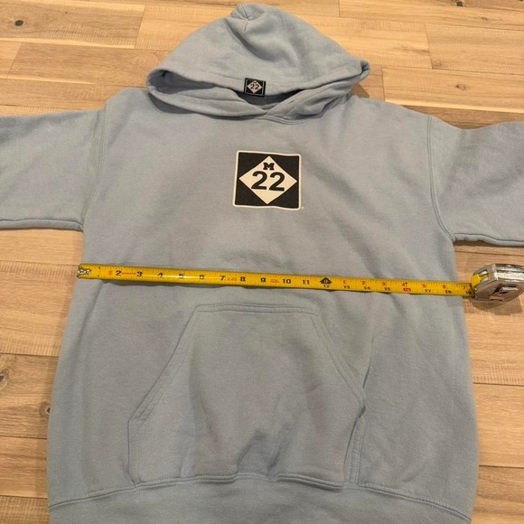M22 grey hoodie Size S #michigan #outdoors - Picture 6 of 8